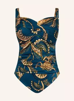 Купальник силуэта satin fruits Charmline, цвет PETROL