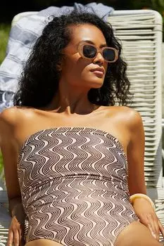 Купальник слитный Faithfull Marae, nilo print