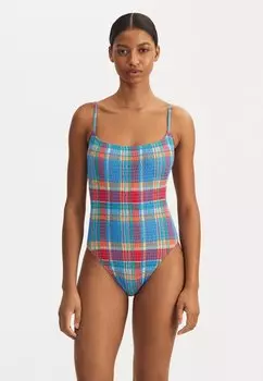Купальник SMOCKED KENNEDY 1PC Polo Ralph Lauren, мультиколор