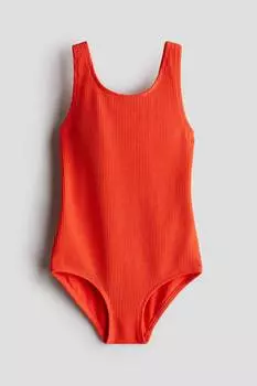 Купальник со структурой H&M, красный