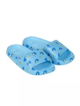 Купальник Sonic Kinder-Badelatschen – Bequeme Flip-Flops fr kleine Sonic-Fans, синий