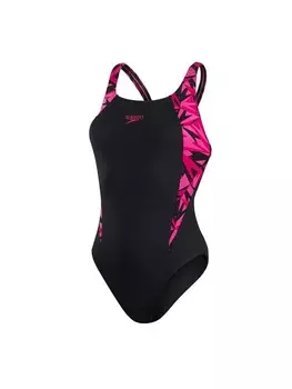 Купальник Speedo Hyperboom Badanzug, цвет Schwarz-Violett