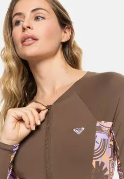 Купальник SPLICE IT UP Roxy, коричневый