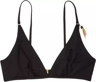 Купальник Stella McCartney Fine Straps Triangle, черный