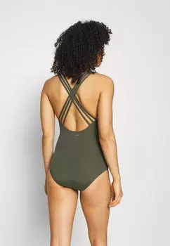 Купальник Swimsuit Cross LASCANA, оливковый