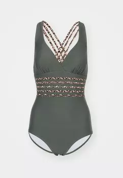 Купальник SWIMSUIT LASCANA, оливковый