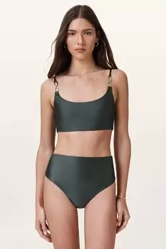 Купальник Talaria Allsaints, зеленый