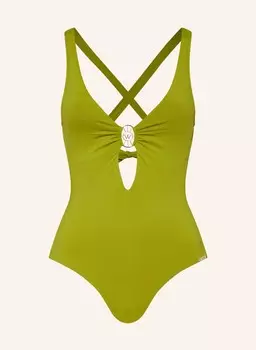 Купальник the essentials watercult, оливковый