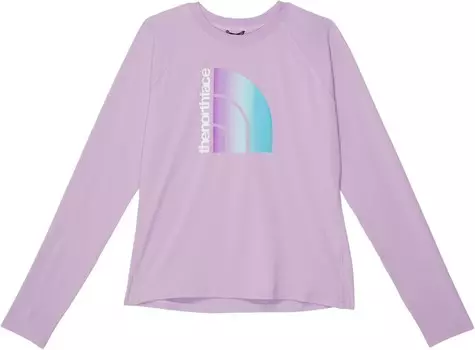 Купальник The North Face Kids Amphibious Long Sleeve Sun Tee, цвет Lupine