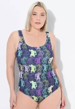 Купальник TIGER TANGO CUPLESS Ulla Popken, сине-зеленый