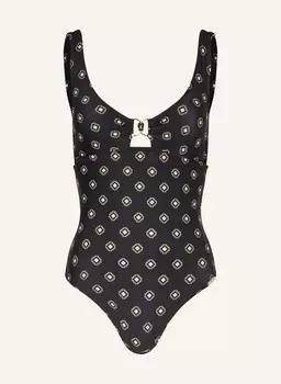 Купальник tiles craft watercult, цвет SCHWARZ/WEISS/OLIV