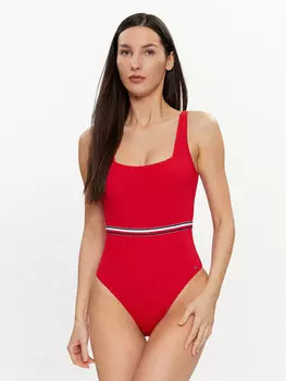 Купальник Tommy Hilfiger, красный