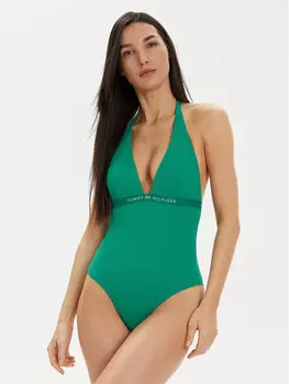 Купальник Tommy Hilfiger, зеленый