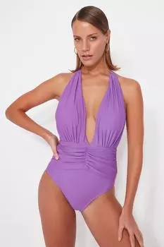 Купальник TRENDYOLMLLA, фиолетовый