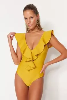 Купальник TRENDYOLMLLA, оранжевый