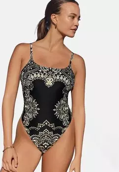 Купальник TROPICAL PLACEMENT TUMMY CONTROL HIGH Next, черный