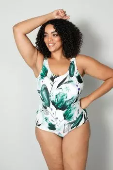 Купальник TruYou, зеленый