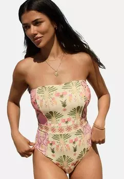 Купальник TUMMY CONTROL BANDEAU Next, желтый