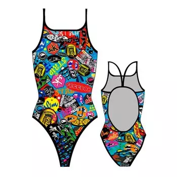 Купальник Turbo Stickers, разноцветный