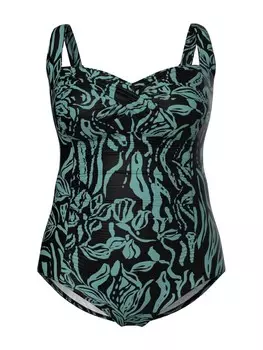 Купальник Ulla Popken Badeanzug, черный