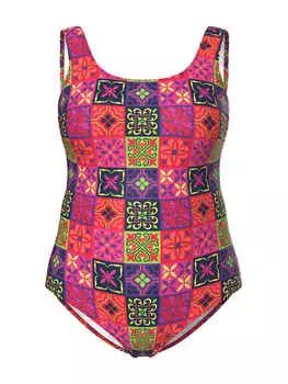 Купальник Ulla Popken, цвет dunkel lila