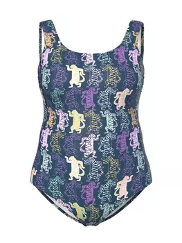 Купальник Ulla Popken, цвет dunkles petrol