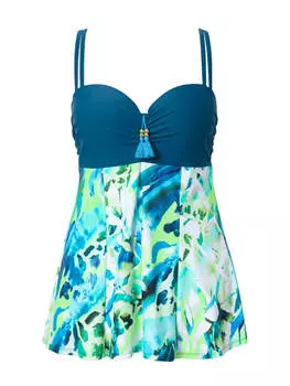 Купальник Ulla Popken, цвет helles karibikgrn