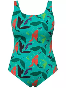 Купальник Ulla Popken, цвет helles seegrn