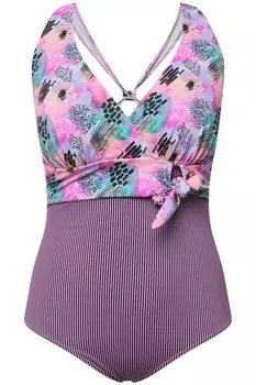 Купальник Ulla Popken, цвет hortensie