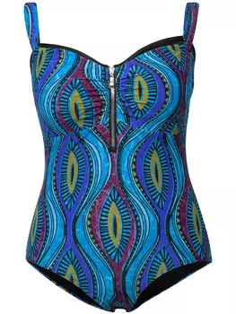 Купальник Ulla Popken, цвет royalblau