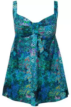 Купальник Ulla Popken, цвет trkisblau