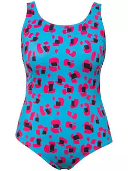 Купальник Ulla Popken, цвет trkisblau