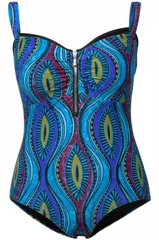 Купальник Ulla Popken, синий