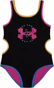 Купальник Under Armour Core Block One-Piece Swimsuit, черный