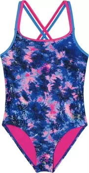 Купальник Under Armour Multi Dye One-Piece Swimsuit, цвет Photon Blue