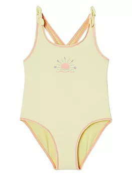 Купальник vertbaudet, желтый