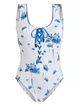 Купальник Vilebrequin Herbier, белый