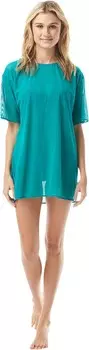 Купальник Vince Camuto San Remo Shades Mesh T-Shirt Cover-Up, цвет Riviera