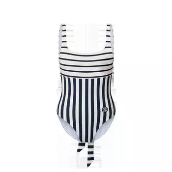 Купальник в морскую полоску Louis Vuitton, синий