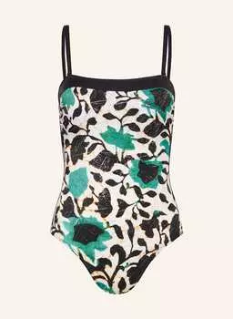 Купальник в стиле барокко с блестящей пряжей Charmline, мультиколор