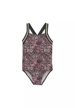 Купальник W STRAPS AOP Color Kids, цвет black