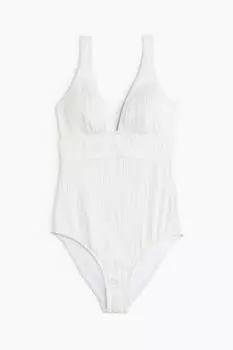 Купальник Waverib с глубоким вырезом South Beach, белый