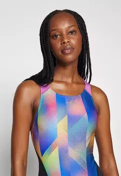 Купальник WOMENS ALLOVER DIGITAL RECORDBREAKER Speedo, черный