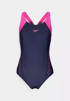 Купальник WOMENS HYPERBOOM SPLICE RACERBACK Speedo, темно-синий