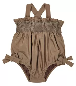 Купальник xori со сборками Donsje, коричневый