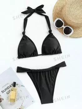 Купальник женский, черный