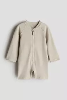 Купальники с UPF 50 H&M, бежевый