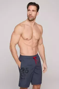 Купальные шорты CAMP DAVID с прорезными карманами, синий