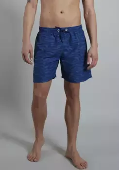 Купальные шорты CECEBA с великолепным принтом для теплых летних дней, цвет Blau-Dunkel-Allover