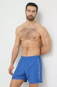 Купальные шорты EA7 Emporio Armani, синий